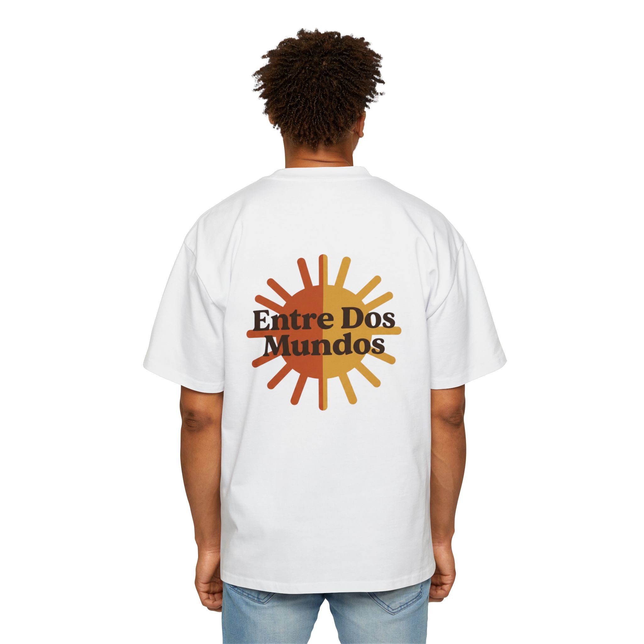 T‑Shirt — 'Entre Dos Mundos' Retro Sun Graphic Tee
